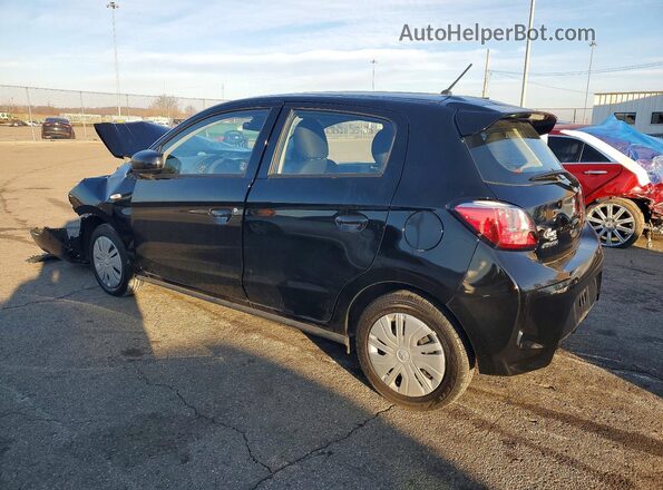 ML32AUHJ0RH034211 2024 MITSUBISHI MIRAGE Черный Задняя левая четверть