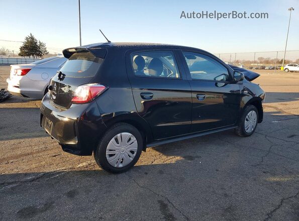 ML32AUHJ0RH034211 2024 MITSUBISHI MIRAGE Черный Задняя правая четверть