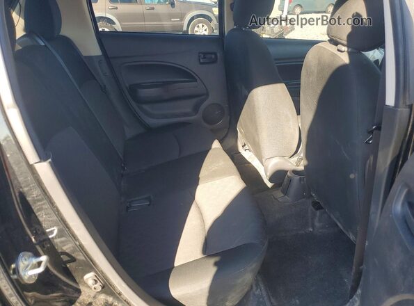 ML32AUHJ1PH006852 2023 MITSUBISHI MIRAGE Black Widok tylnych siedzeń