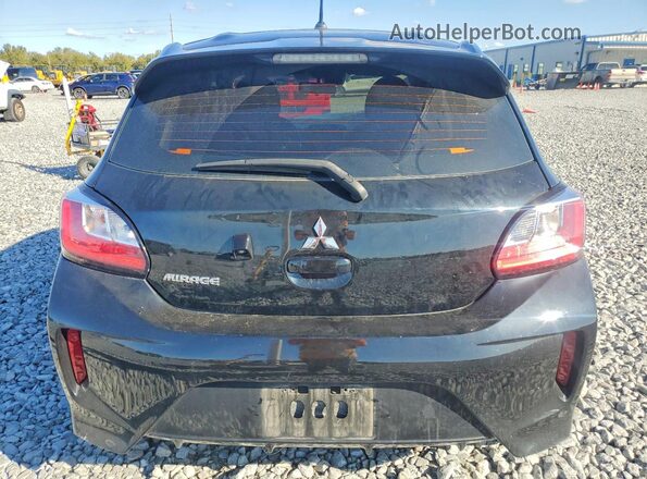 ML32AUHJ1PH006852 2023 MITSUBISHI MIRAGE Black Widok z tyłu