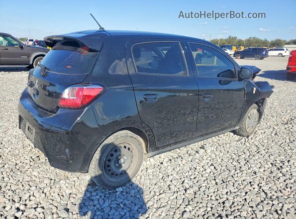 ML32AUHJ1PH006852 2023 MITSUBISHI MIRAGE Black Tył prawy