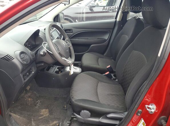 ML32AUHJ3MH010087 2021 MITSUBISHI MIRAGE Red Սալոնի դիմացի տեսք