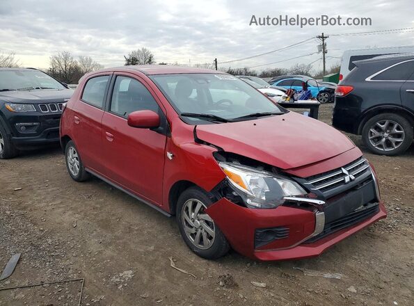 ML32AUHJ3MH010087 2021 MITSUBISHI MIRAGE Red Առջևի աջ