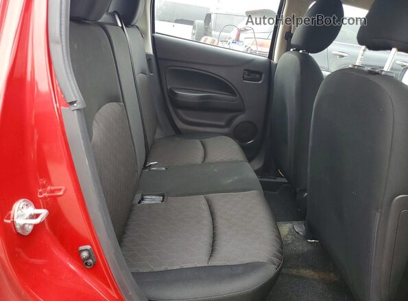ML32AUHJ3MH010087 2021 MITSUBISHI MIRAGE Red Հետևի նստատեղերի տեսք