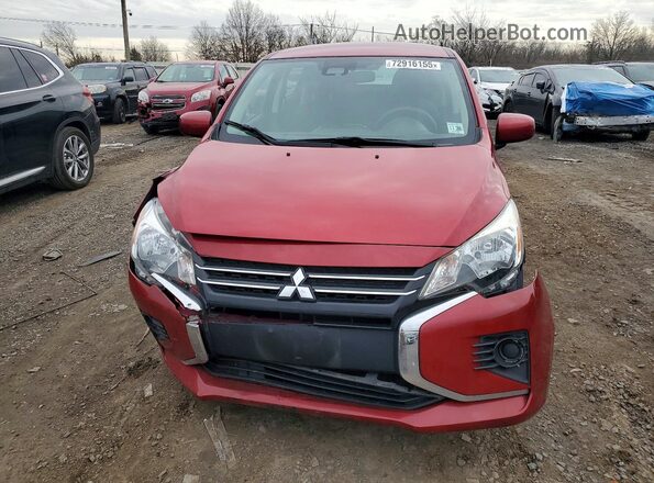 ML32AUHJ3MH010087 2021 MITSUBISHI MIRAGE Red Դիմացի տեսք