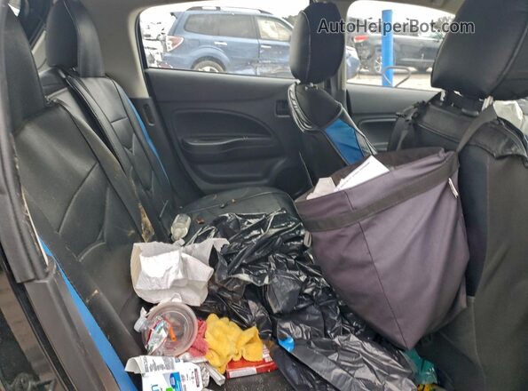 ML32AUHJ3PH006870 2023 MITSUBISHI MIRAGE Black Vista de los asientos traseros
