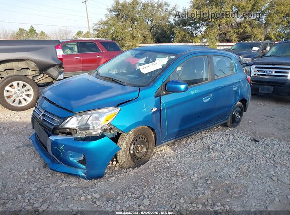 ML32AUHJ3RH032095 2024 MITSUBISHI MIRAGE Blue Front left