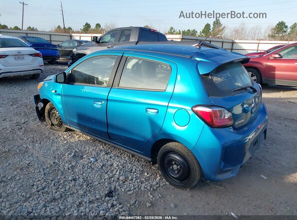 ML32AUHJ3RH032095 2024 MITSUBISHI MIRAGE Blue Rear left