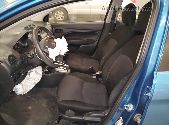 ML32AUHJ4NH003781 2022 MITSUBISHI MIRAGE Blue წინა სალონის ხედი