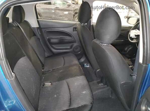 ML32AUHJ4NH003781 2022 MITSUBISHI MIRAGE Blue უკანა სალონის ხედი