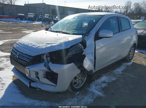 ML32AUHJ5NH002350 2022 MITSUBISHI MIRAGE Белый Передняя левая четверть