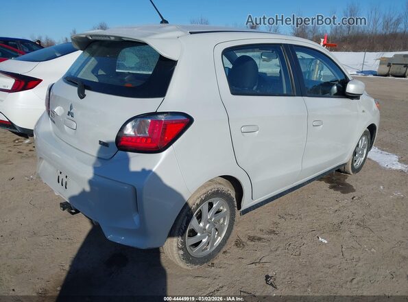 ML32AUHJ5NH002350 2022 MITSUBISHI MIRAGE Белый Задняя правая четверть