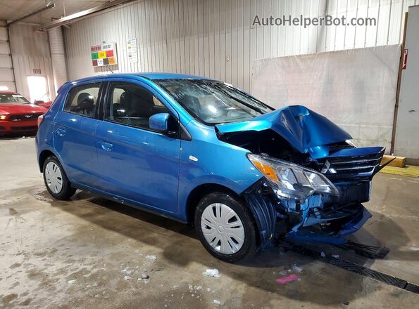 ML32AUHJ7NH008599 2022 MITSUBISHI MIRAGE Blue Առջևի աջ