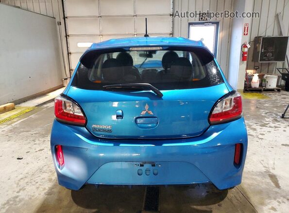 ML32AUHJ7NH008599 2022 MITSUBISHI MIRAGE Blue Հետևի տեսք