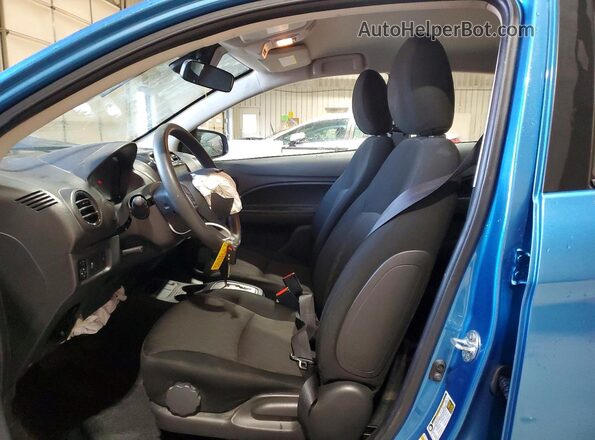 ML32AUHJ7NH008599 2022 MITSUBISHI MIRAGE Blue Սալոնի դիմացի տեսք