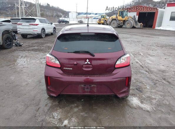 ML32AUHJ7NH008733 2022 MITSUBISHI MIRAGE Purple 
