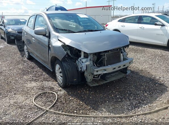ML32AUHJ8MH012479 2021 MITSUBISHI MIRAGE Gray Դիմացի տեսք