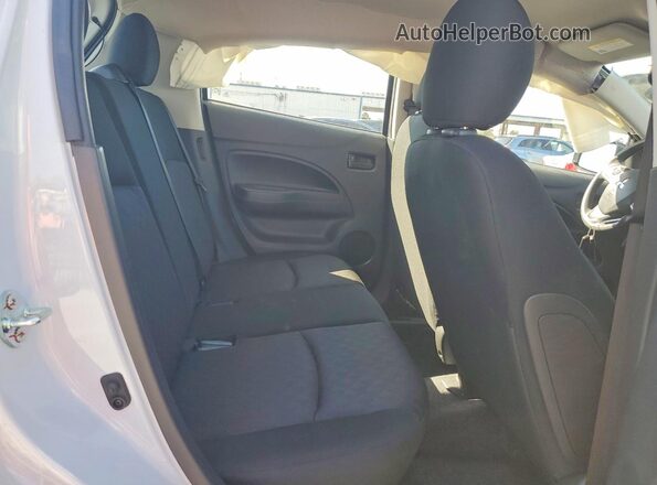 ML32AUHJ8PH003558 2023 MITSUBISHI MIRAGE White უკანა სავარძლების ხედი