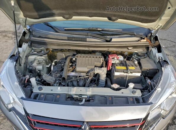 ML32AWHJ5MH007011 2021 MITSUBISHI MIRAGE Серый Вид задней части салона