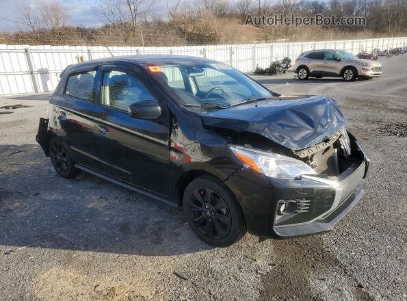 ML32AWHJ6NH007777 2022 MITSUBISHI MIRAGE Black Front right