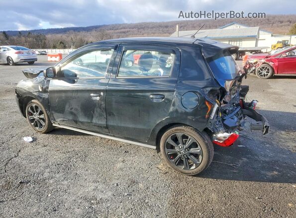 ML32AWHJ6NH007777 2022 MITSUBISHI MIRAGE Black Rear left