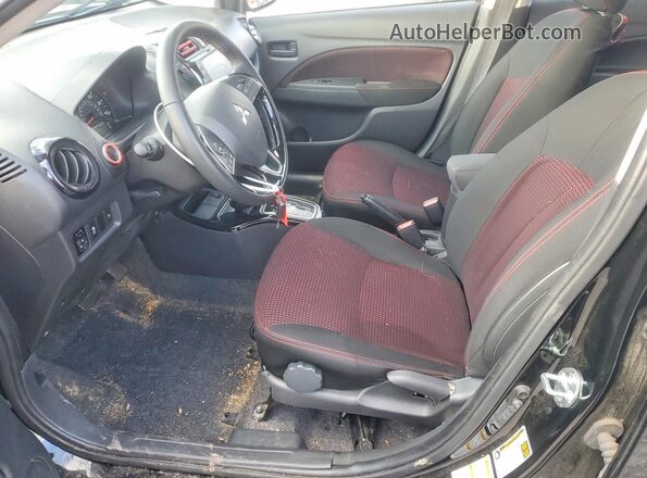 ML32AWHJ6NH007777 2022 MITSUBISHI MIRAGE Black Front interior view