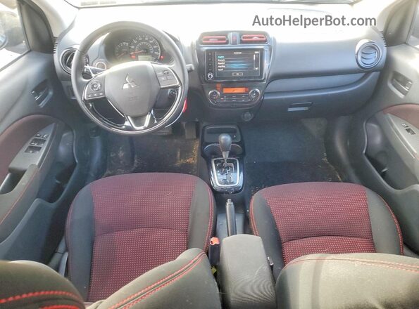 ML32AWHJ6NH007777 2022 MITSUBISHI MIRAGE Black Dashboard view