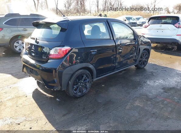 ML32AWHJ7PH001201 2023 MITSUBISHI MIRAGE Black Задня права чверть