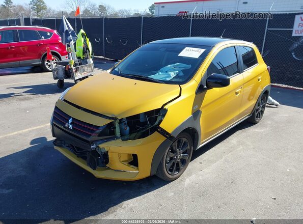 ML32AWHJ9RH040052 2024 MITSUBISHI MIRAGE Yellow Front left