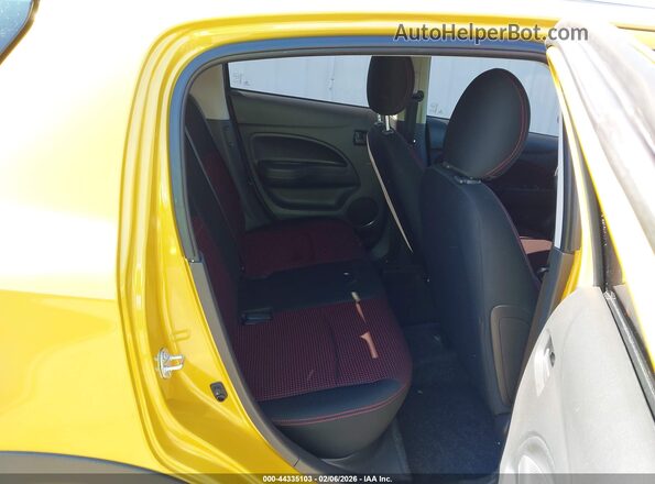 ML32AWHJ9RH040052 2024 MITSUBISHI MIRAGE Yellow VIN sticker view