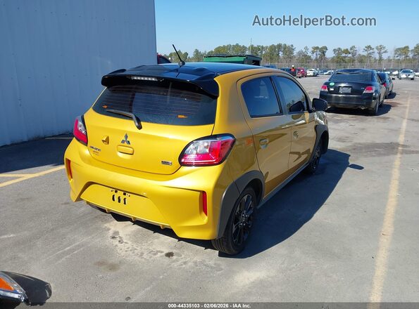 ML32AWHJ9RH040052 2024 MITSUBISHI MIRAGE Yellow Rear right