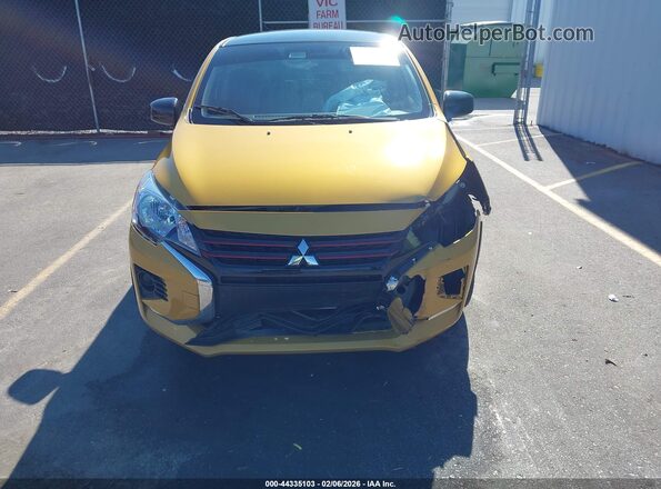 ML32AWHJ9RH040052 2024 MITSUBISHI MIRAGE Yellow Rear interior view