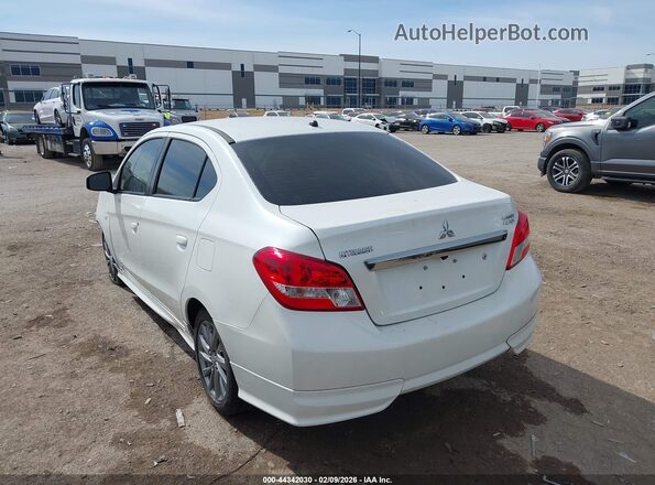ML32F3FJ1JHF12464 2018 MITSUBISHI MIRAGE G4 White Задня ліва чверть