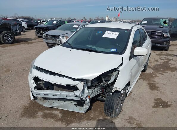 ML32F3FJ1JHF12464 2018 MITSUBISHI MIRAGE G4 White Передня ліва чверть