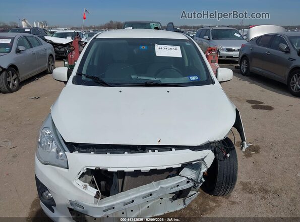 ML32F3FJ1JHF12464 2018 MITSUBISHI MIRAGE G4 White Вид задньої частини салону