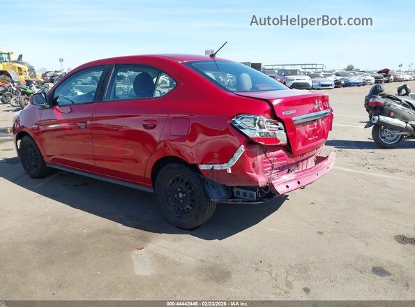ML32F3FJ1KHF07749 2019 MITSUBISHI MIRAGE G4 Бордовый Вид спереди
