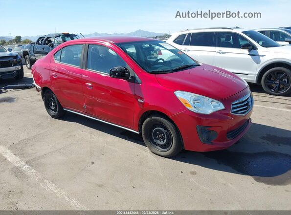 ML32F3FJ1KHF07749 2019 MITSUBISHI MIRAGE G4 Бордовый 
