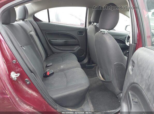 ML32F3FJ1LHF01001 2020 MITSUBISHI MIRAGE G4 Maroon VIN კოდის სტიკერის ხედი