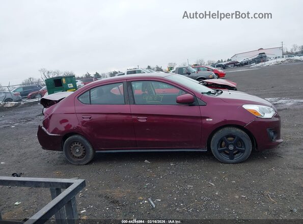 ML32F3FJ1LHF01001 2020 MITSUBISHI MIRAGE G4 Maroon სალონის 360-გრადუსიანი ხედი