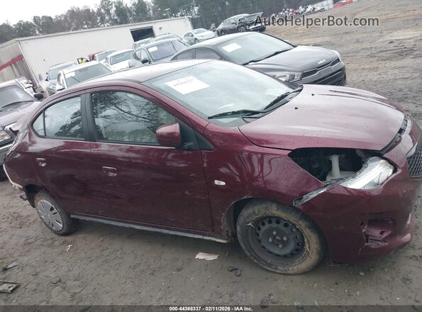 ML32F3FJ1LHF13052 2020 MITSUBISHI MIRAGE G4 Red Սալոնի հետևի տեսք