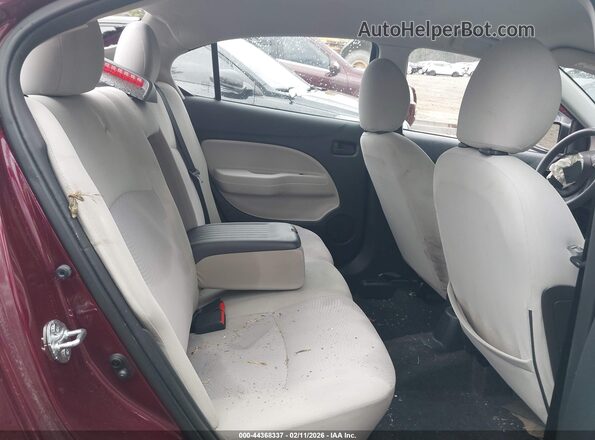 ML32F3FJ1LHF13052 2020 MITSUBISHI MIRAGE G4 Red VIN կոդի պիտակի տեսք