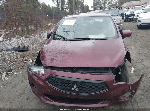 ML32F3FJ1LHF13052 2020 MITSUBISHI MIRAGE G4 Red Սարքավորումների վահանակի տեսք
