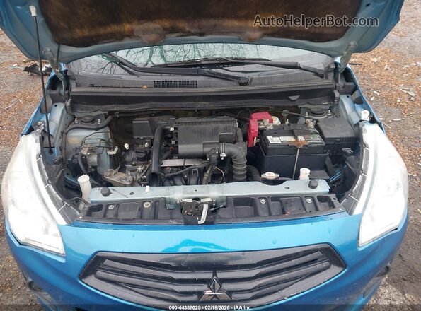 ML32F3FJ2JHF04924 2018 MITSUBISHI MIRAGE G4 Blue 