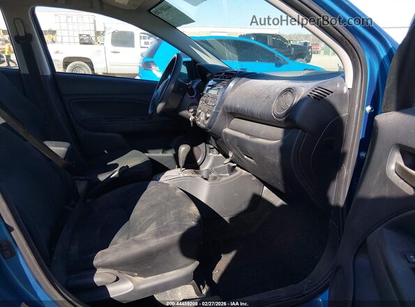 ML32F3FJ3HHF05493 2017 MITSUBISHI MIRAGE G4 Blue Vista interior delantera