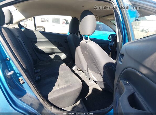ML32F3FJ3HHF05493 2017 MITSUBISHI MIRAGE G4 Blue Vista de la etiqueta del VIN