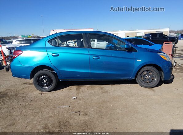 ML32F3FJ3HHF05493 2017 MITSUBISHI MIRAGE G4 Blue Vista interior de 360 grados
