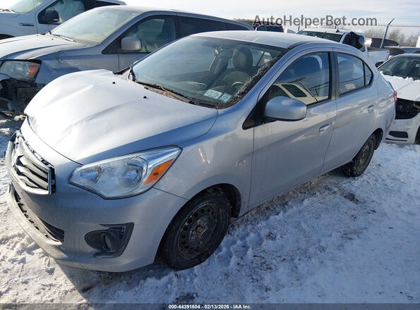 ML32F3FJ4HHF11321 2017 MITSUBISHI MIRAGE G4 Silver 