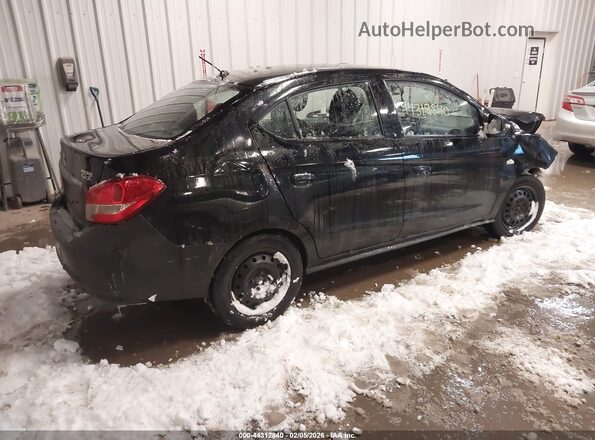 ML32F3FJ5KHF12288 2019 MITSUBISHI MIRAGE G4 Черный Задняя правая четверть