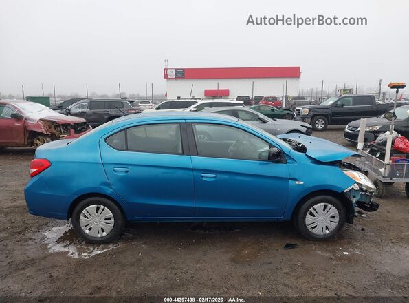 ML32F3FJ6HHF19663 2017 MITSUBISHI MIRAGE G4 Blue Vista interior de 360 grados