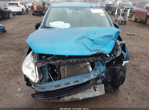 ML32F3FJ6HHF19663 2017 MITSUBISHI MIRAGE G4 Blue Vista frontal